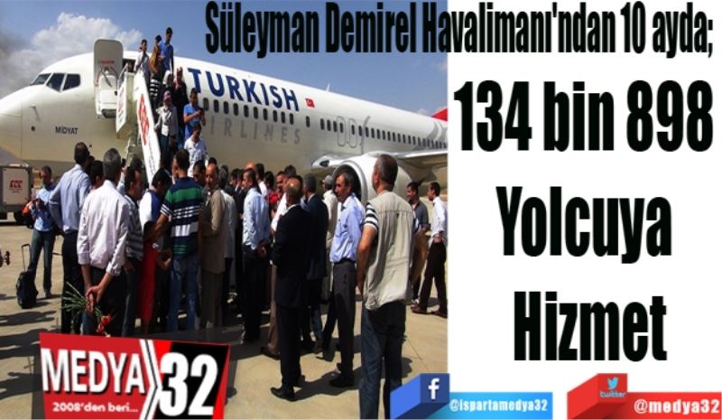 134 bin 898 
Yolcuya 
Hizmet
