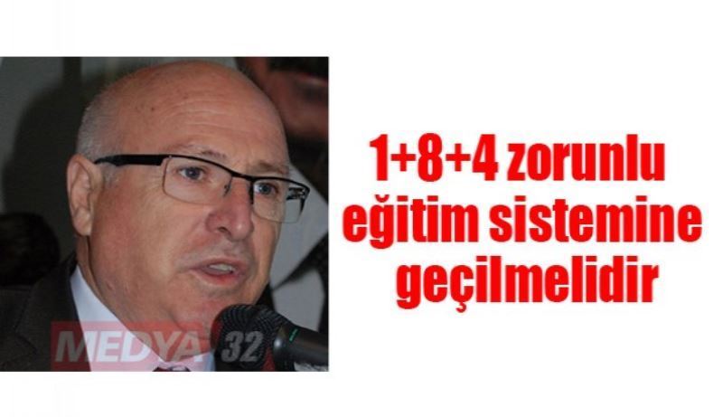 1+8+4 zorunlu eğitim  sistemine geçilmelidir
