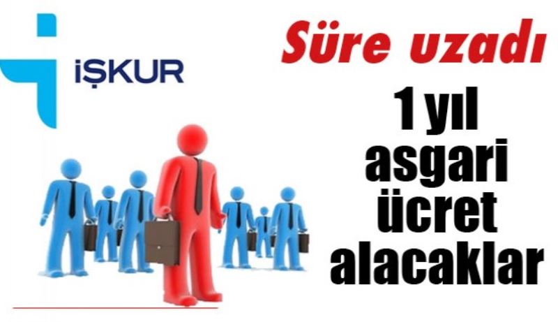1 yıl asgari ücret alacaklar 