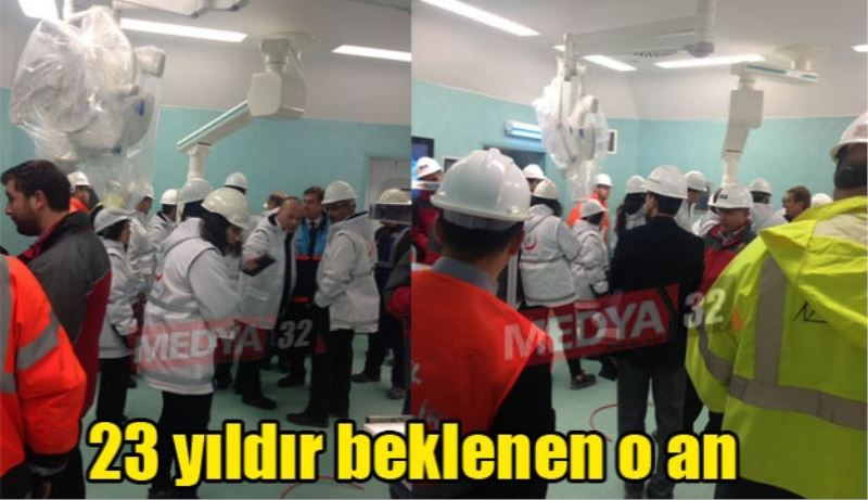 23 yıldır beklenen o an