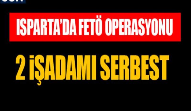2 işadamı serbest bırakıldı