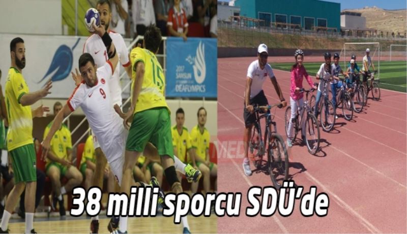 38 milli sporcu SDÜ