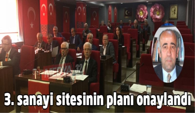 3. sanayi sitesinin planı onaylandı