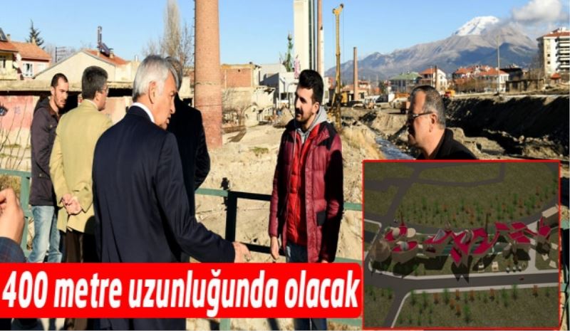400 metre uzunluğunda olacak