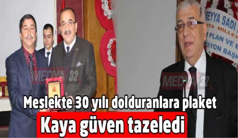 Abdullah Kaya güven tazeledi