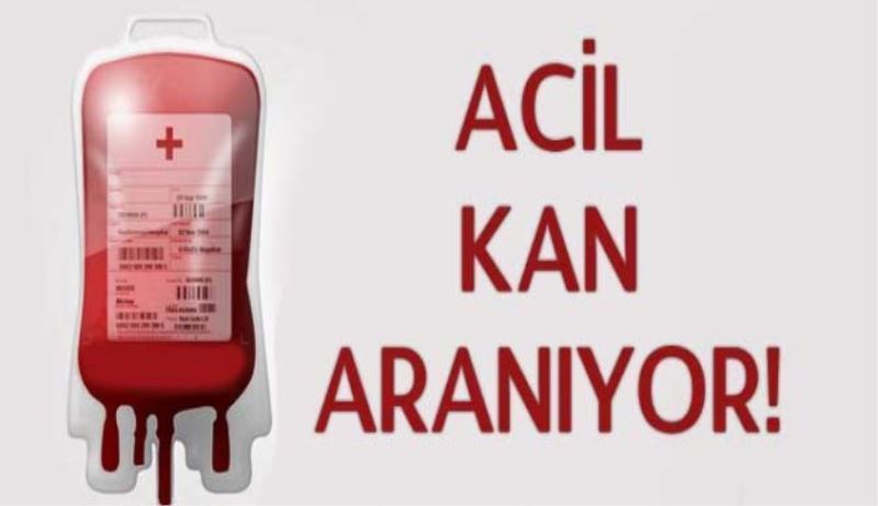 Acil Kan Aranıyor!