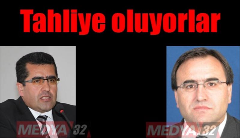 Adli kontrol şartıyla tahliye oluyorlar