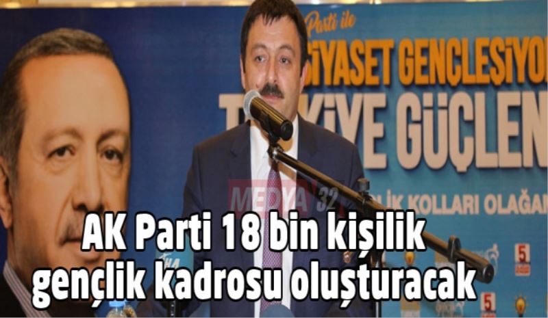 AK Parti 18 bin kişilik gençlik kadrosu oluşturacak