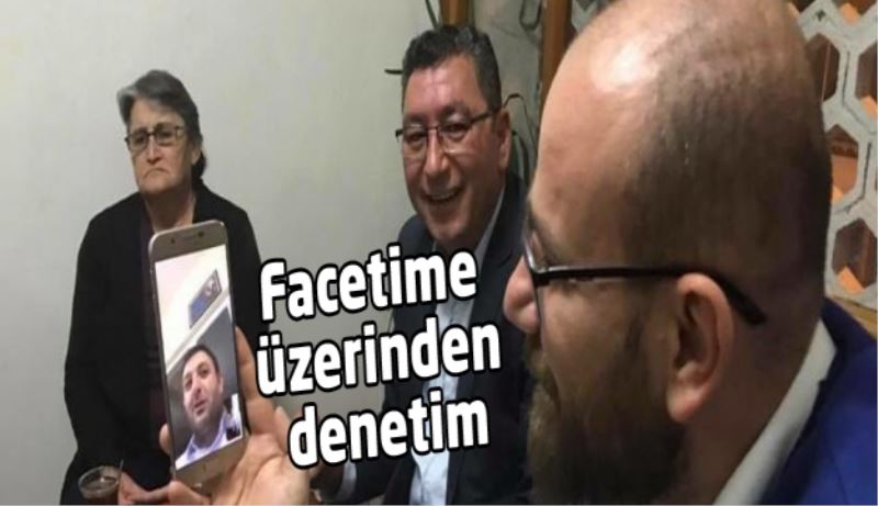 AK Parti İl Başkanı Zabun, ilçe teşkilatlarını Facetime üzerinden denetledi