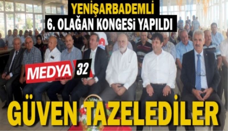 AK Parti Yenişarbademli kongresi yapıldı