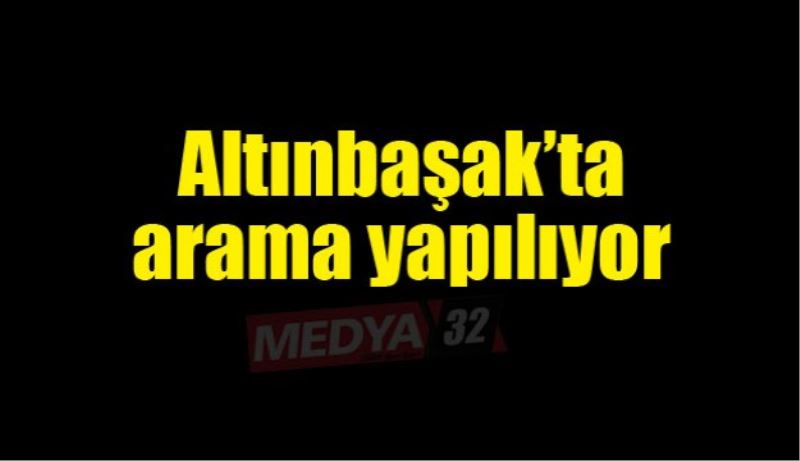 Altınbaşak okullarında arama yapılıyor
