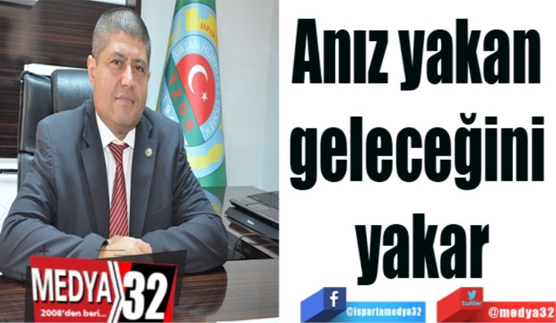 Anız 
yakan 
geleceğini 
yakar
