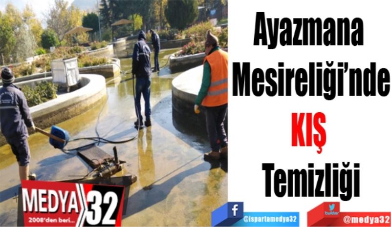 Ayazmana 
Mesireliği’nde
Kış 
Temizliği
