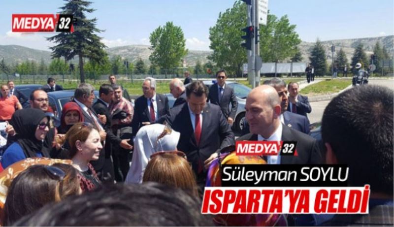 Bakan Soylu Isparta