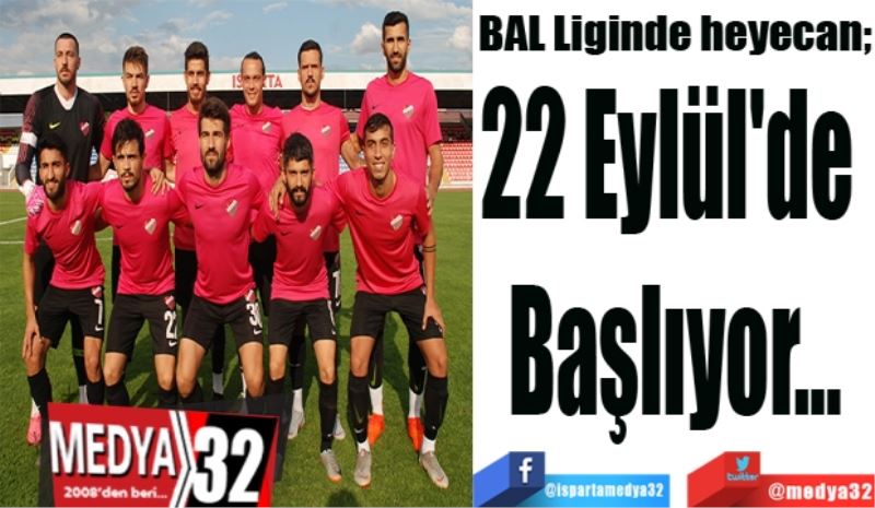 BAL Liginde heyecan;
22 Eylül