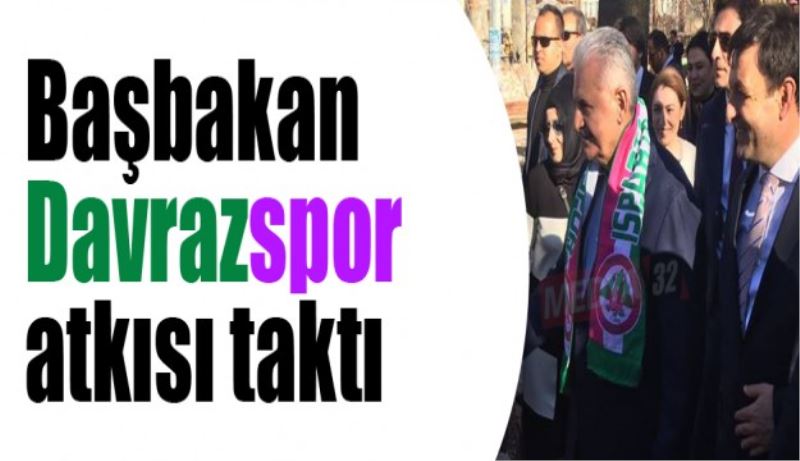 Başbakan Davrazspor atkısı taktı