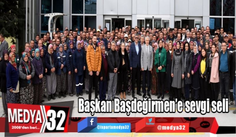 Başkan Başdeğirmen’e sevgi seli