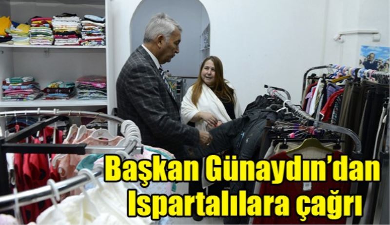 Başkan Günaydın’dan Ispartalılara çağrı