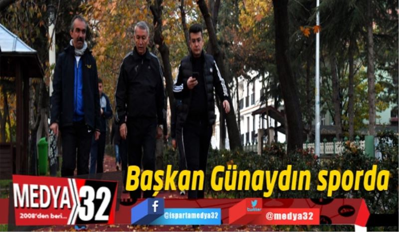 Başkan Günaydın sporda