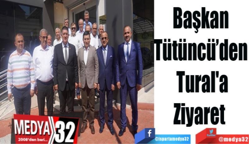 Başkan 
Tütüncüden 
Tural