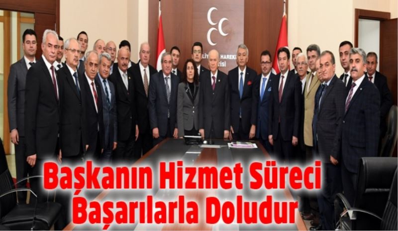Başkanın Hizmet Süreci Başarılarla Doludur