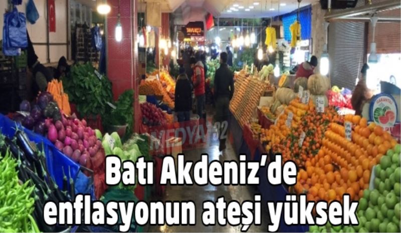 Batı Akdeniz’de enflasyonun ateşi yüksek 