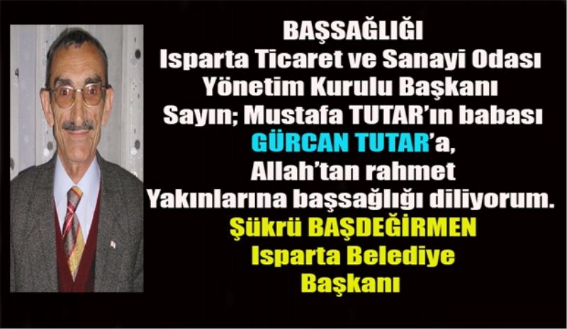 Belediye Başkanı Şükrü Başdeğirmen