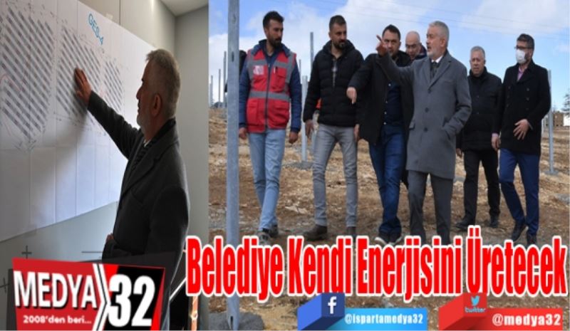 Belediye Kendi Enerjisini Üretecek 