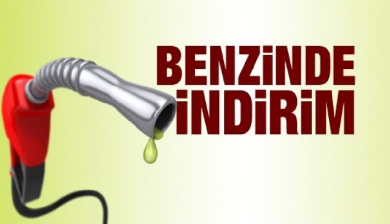 Benzinde indirim