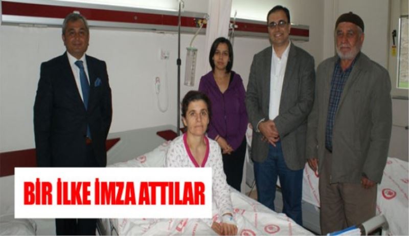 Bir ilke imza attılar