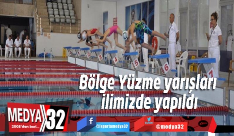 Bölge Yüzme yarışları ilimizde yapıldı