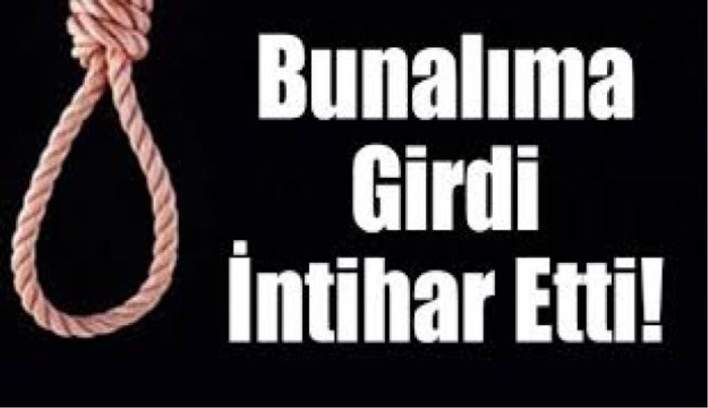 Bunalıma girerek intihar etti