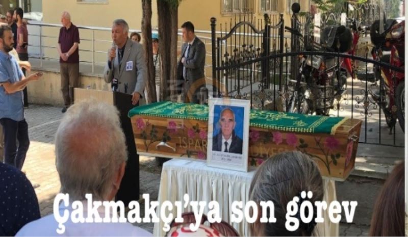 Çakmakçı’ya son görev