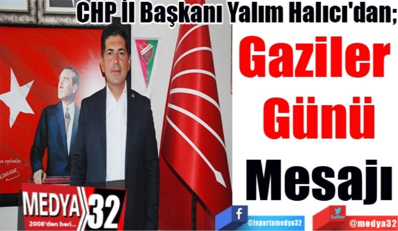 CHP İl Başkanı Yalım Halıcı