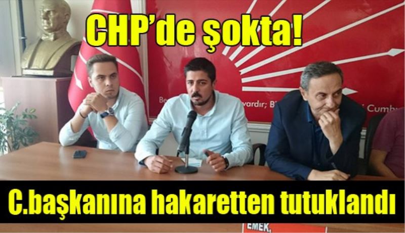 CHP Isparta teşkilatı şokta! C.başkanına hakaretten tutuklandı 