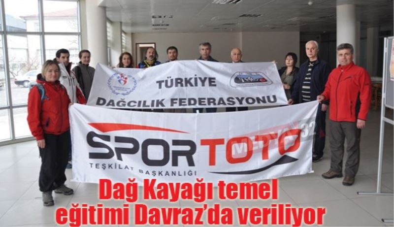 Dağ Kayağı temel eğitimi Davraz’da veriliyor