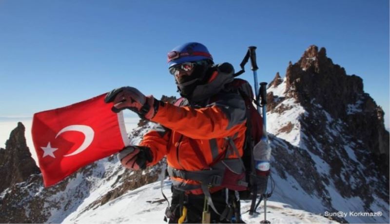 Davras Kartalları’ndan nefesleri kesen Erciyes Tırmanışı