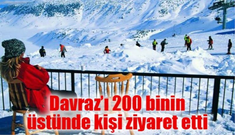 Davraz’ı 200 binin üstünde kişi ziyaret etti 