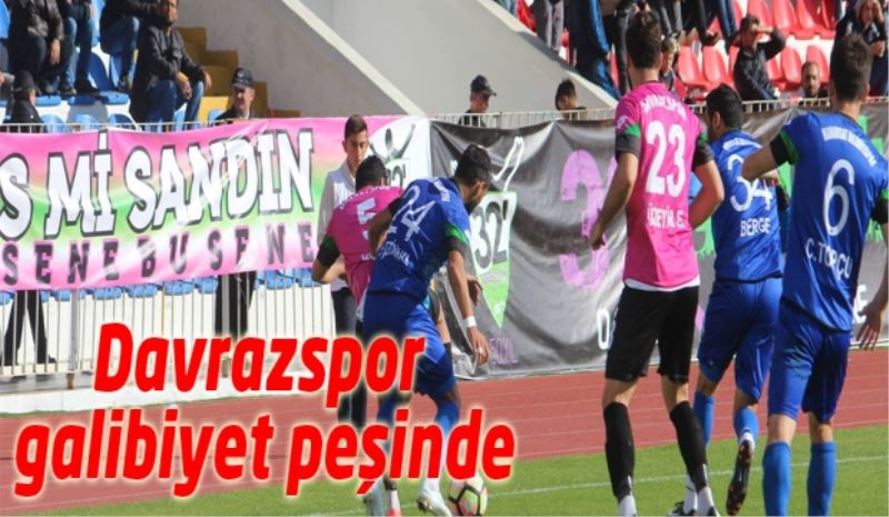 Davrazspor galibiyet peşinde