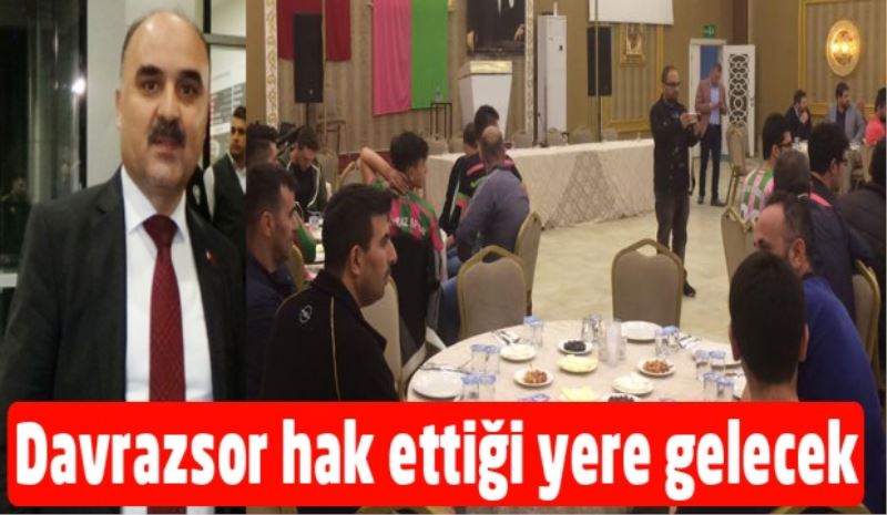 Davrazspor hak ettiği yere gelecek
