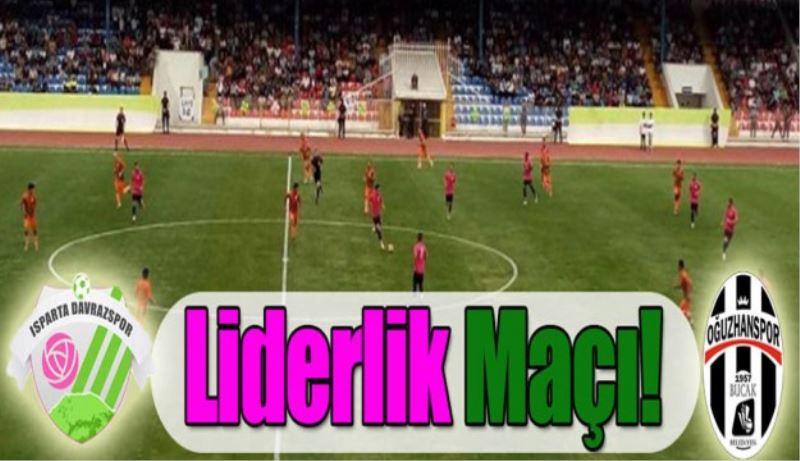 Davrazspor liderlik maçına çıkıyor