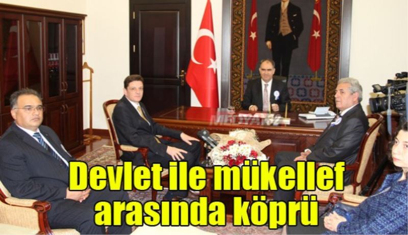 Devlet ile mükellef arasında köprü 