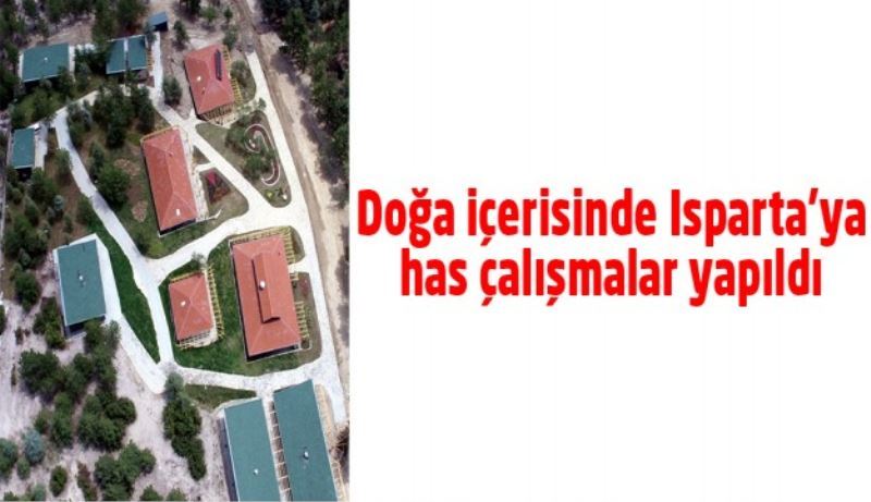 Doğa içerisinde Isparta’ya has çalışmalar yapıldı