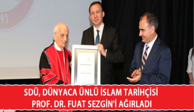 Dünyaca ünlü tarihçi Isparta