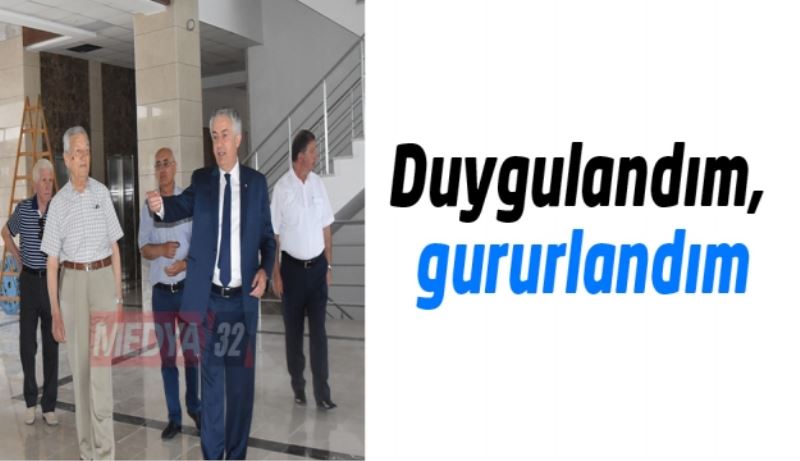 Duygulandım, gururlandım