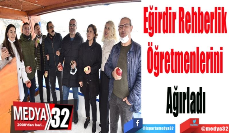 Eğirdir Rehberlik 
Öğretmenlerini 
Ağırladı
