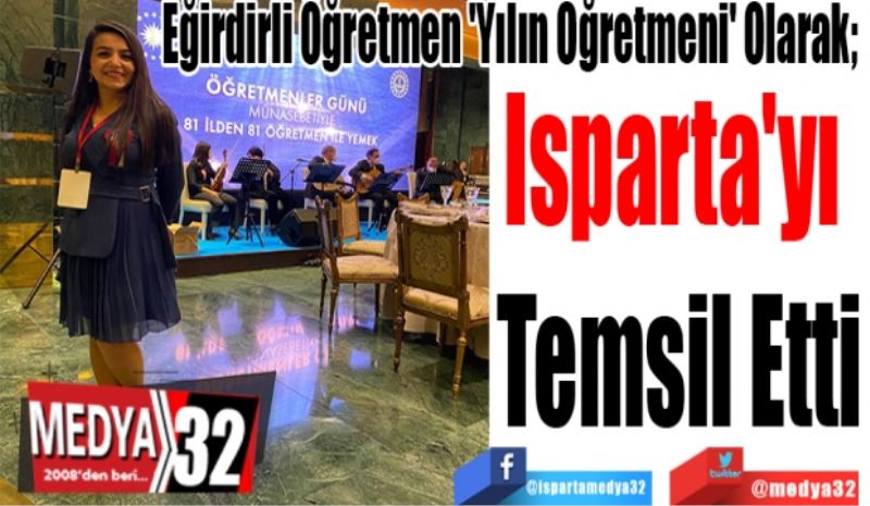 Eğirdirli Öğretmen 