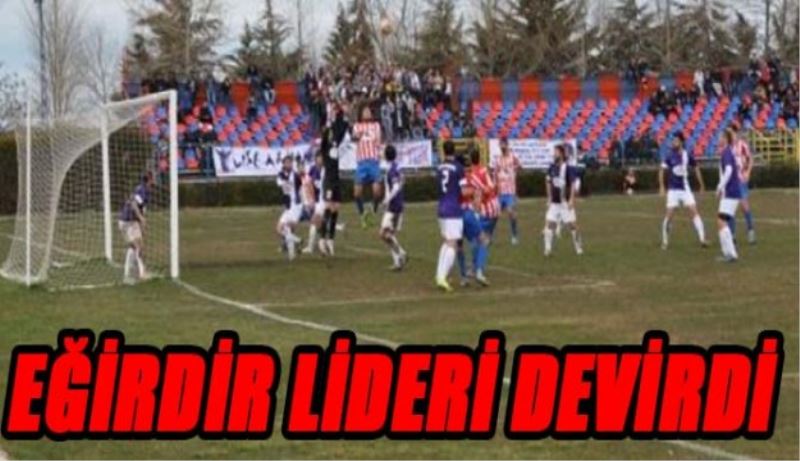 Eğirdirspor lidere acımadı