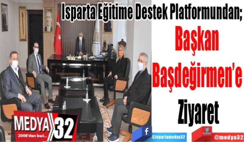 Eğitime Destek Platformundan; 
Başkan 
Başdeğirmen’e 
Ziyaret
