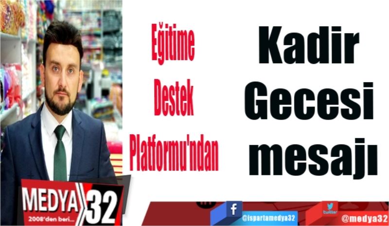 Eğitime Destek Platformu